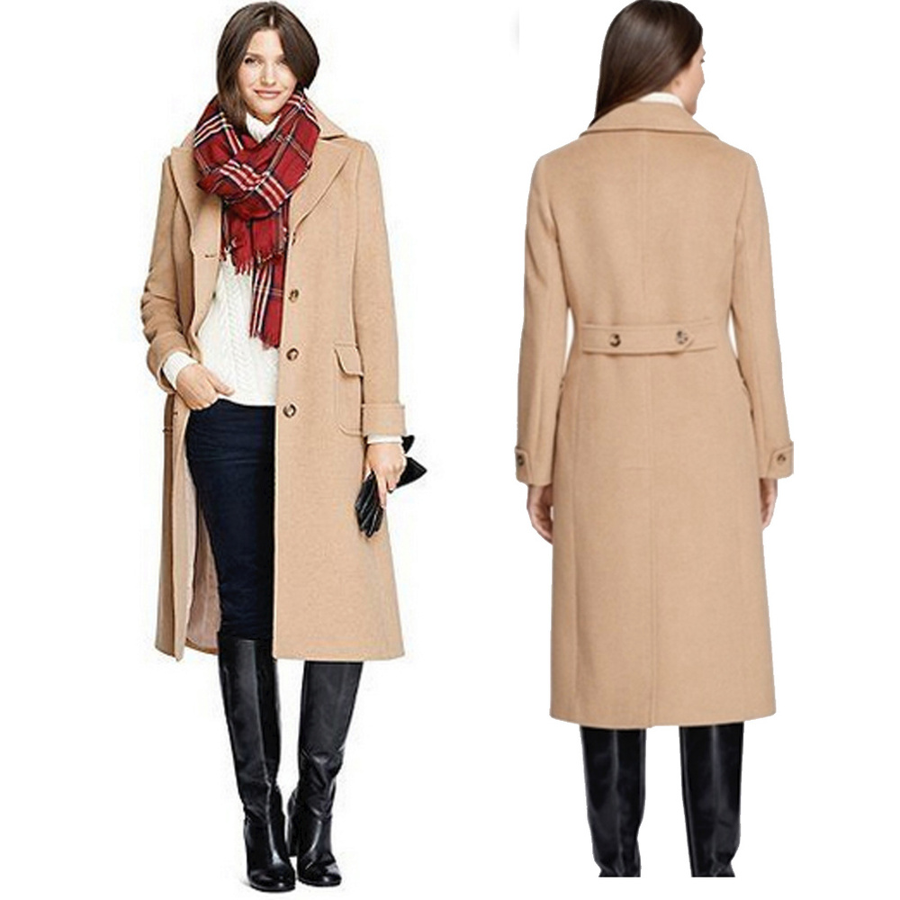 Brooks Brothers Womens Camelhair full length coat